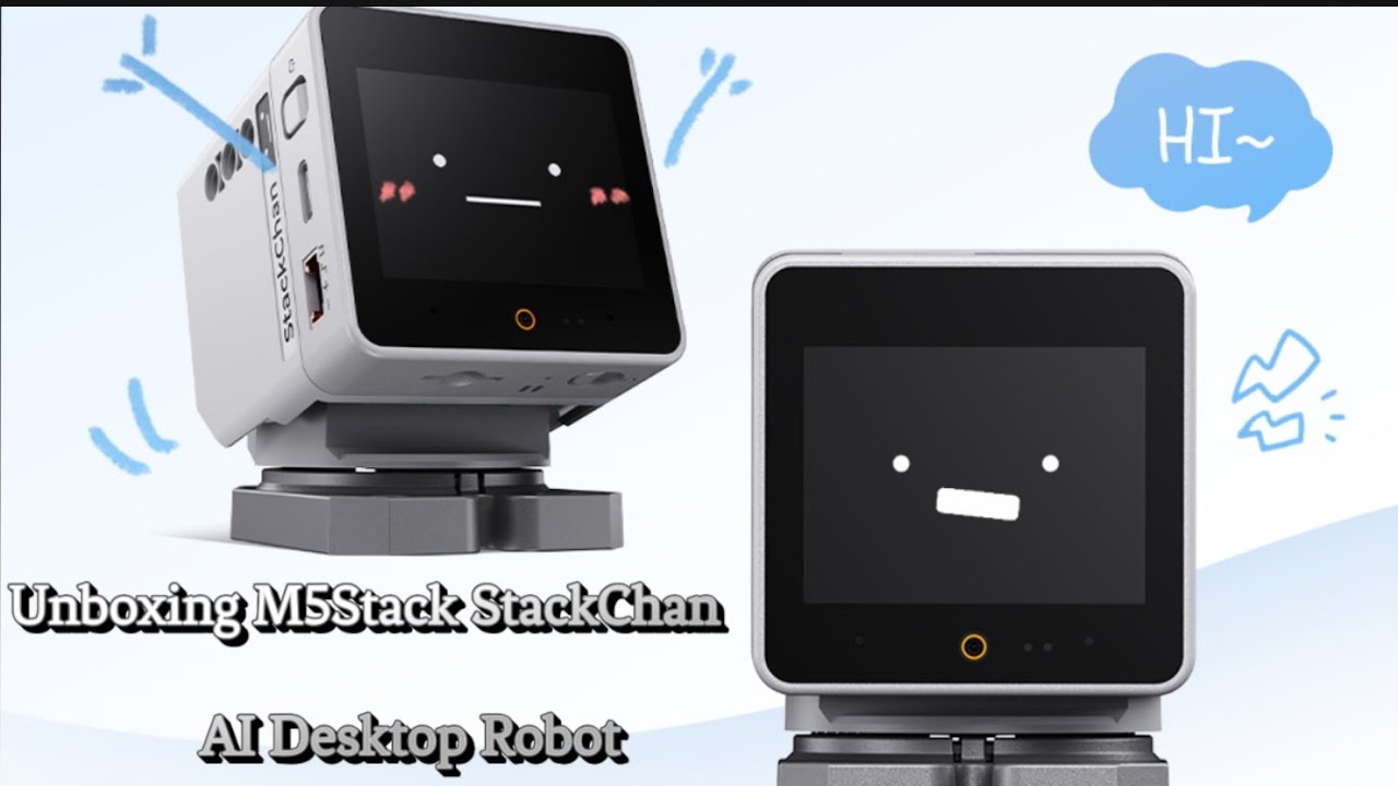 M5Stack StackChan AI Desktop Robot - Unboxing - YouTube