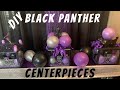 DIY Black Panther Centerpieces | DIY Balloon Decorations | DIY Black Panther Party Ideas