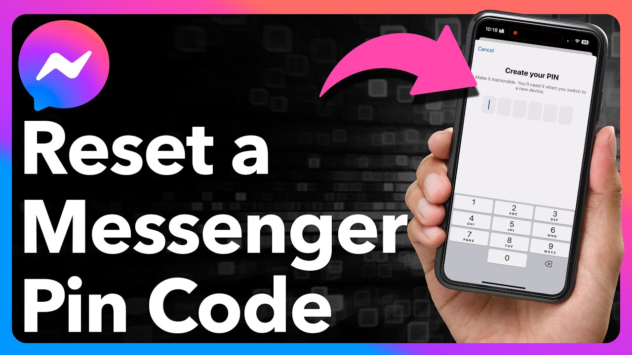 How To Reset Messenger Pin Code - YouTube