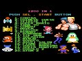 NES 1200 in 1 Gameplay : Classic Retro Games Collection