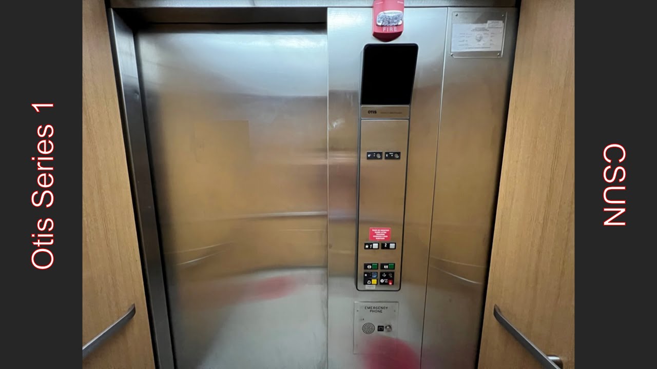 Older Otis Series 1 Elevator at CSUN Jeanne Chisholm Hall YouTube