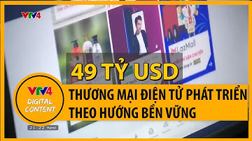 Thương mại điện tử phát triển theo hướng bền vững | VTV4