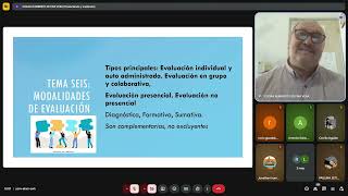 Clase 'Tipos y modalidades de la evaluación' por Edgar Humberto Zetina Vera