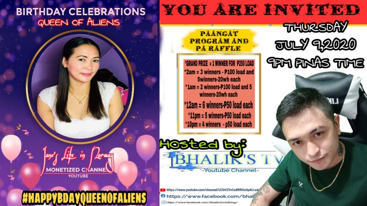 ⁣Birthday Celebration, Paangat Tayo + Pa Raffle