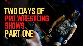 [VLOG] A day in a life of a pro wrestler in the Philippines 🇵🇭 My first pro wrestling bar show