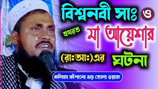 বিশ্ব নবীর স্ত্রী হযরত মা আয়েশার জীবনী ও কিয়ামতের দিনে কি ঘটবে(2023)new Bangla waz নতুন জলসা