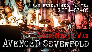 Avenged Sevenfold - This Means War - San Bernardino, CA, USA MAYHEM 2014