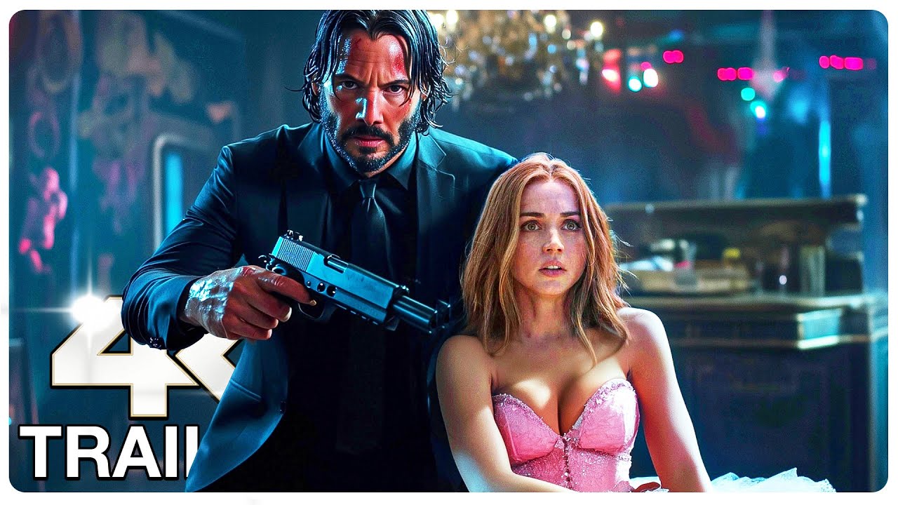 JOHN WICK BALLERINA : 5 Minute Trailers (4K ULTRA HD) NEW 2025