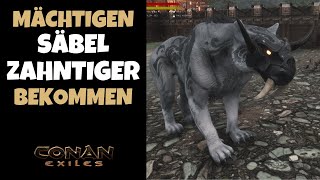 Mächtiger Säbelzahntiger | Tierbegleiter Guide | Conan Exiles