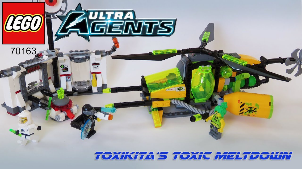 LEGO ULTRA AGENTS - Toxikita's Toxic Meltdown (Set 70163 Speed