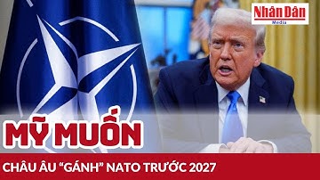 Mỹ muốn châu Âu “gánh” NATO trước 2027 | Báo Nhân Dân