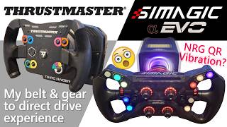 Thrustmaster belt & gear vs Simagic direct drive experience @DavyJonesSimRacing