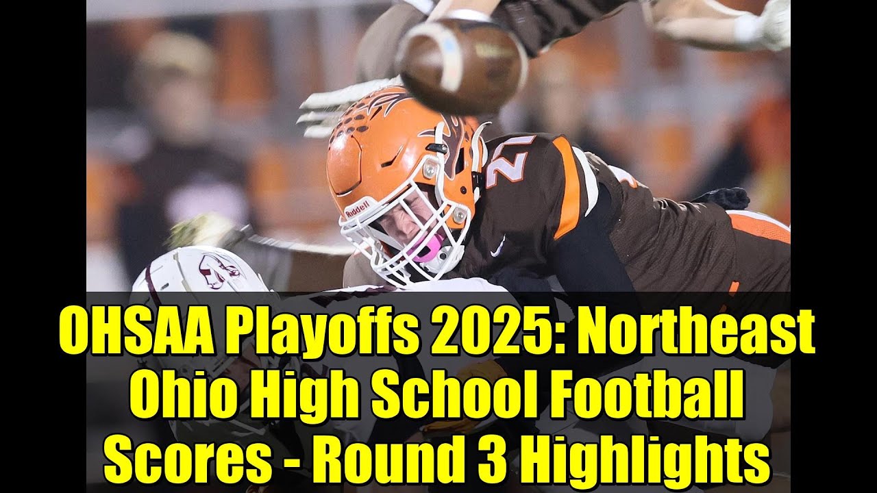 Плей-офф OHSAA 2025: результаты футбольных матчей школ северо-востока Огайо — основные моменты 3-...