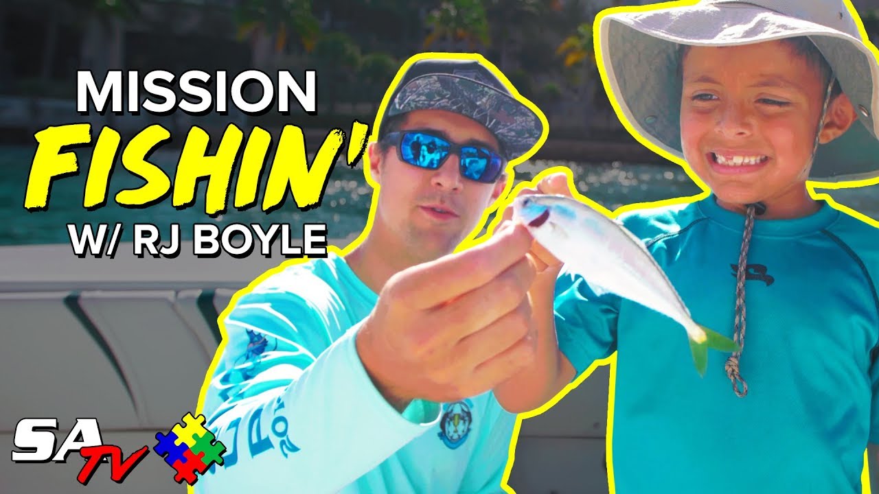 SA Co. | Mission FISHIN' - w/ RJ Boyle! - A Day Fishing With Local KIDS!