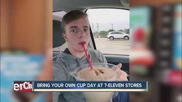 Bring-Your-Own-Cup Slurpee Day at 7-Eleven