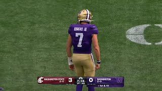 Washington Gets on The Board vs. Washington State | Washington Football | 09/14/2024