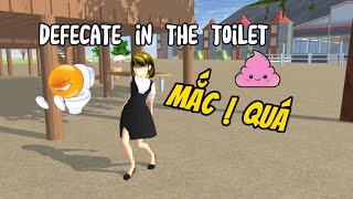 Defecate In The Toilet Sakura School Simulator Tiểu Linh Fl