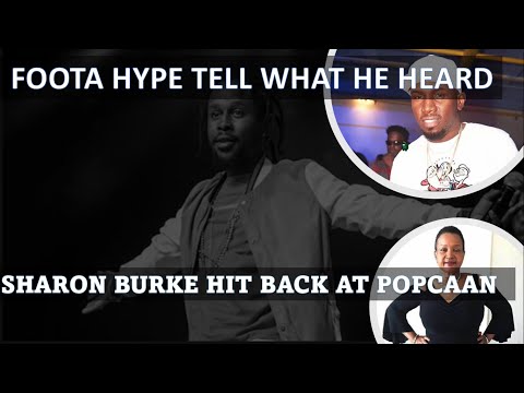 SHARON BURKE HIT BACK AT POPCAAN 