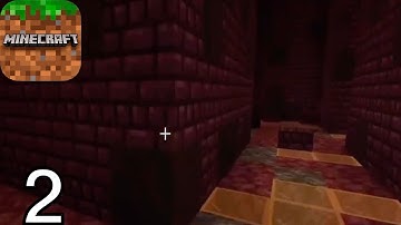 Minecraft: PE Gameplay Walkthrough - Find Da Button (Part 2)