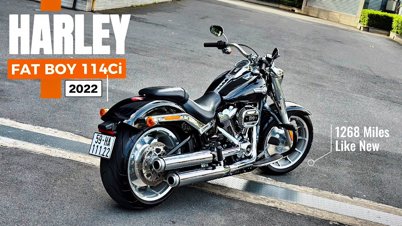HARLEY Fat Boy 114Ci 2022 - Siêu Lướt 1975 km 