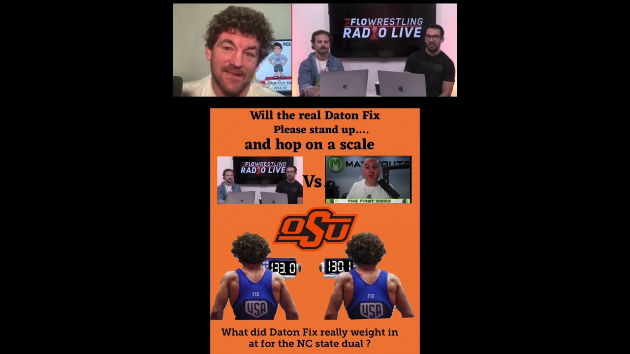 College wresrling’s mystery of the week?