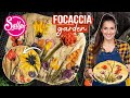 Focaccia Garden / Brot mit Gemüse & Kräutern / Sallys Welt