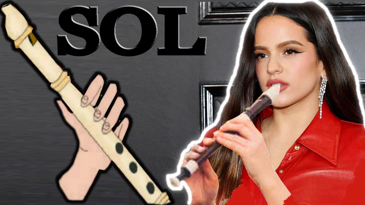 Despechá en flauta dulce fácil, easy flute recorder, flauta doce
