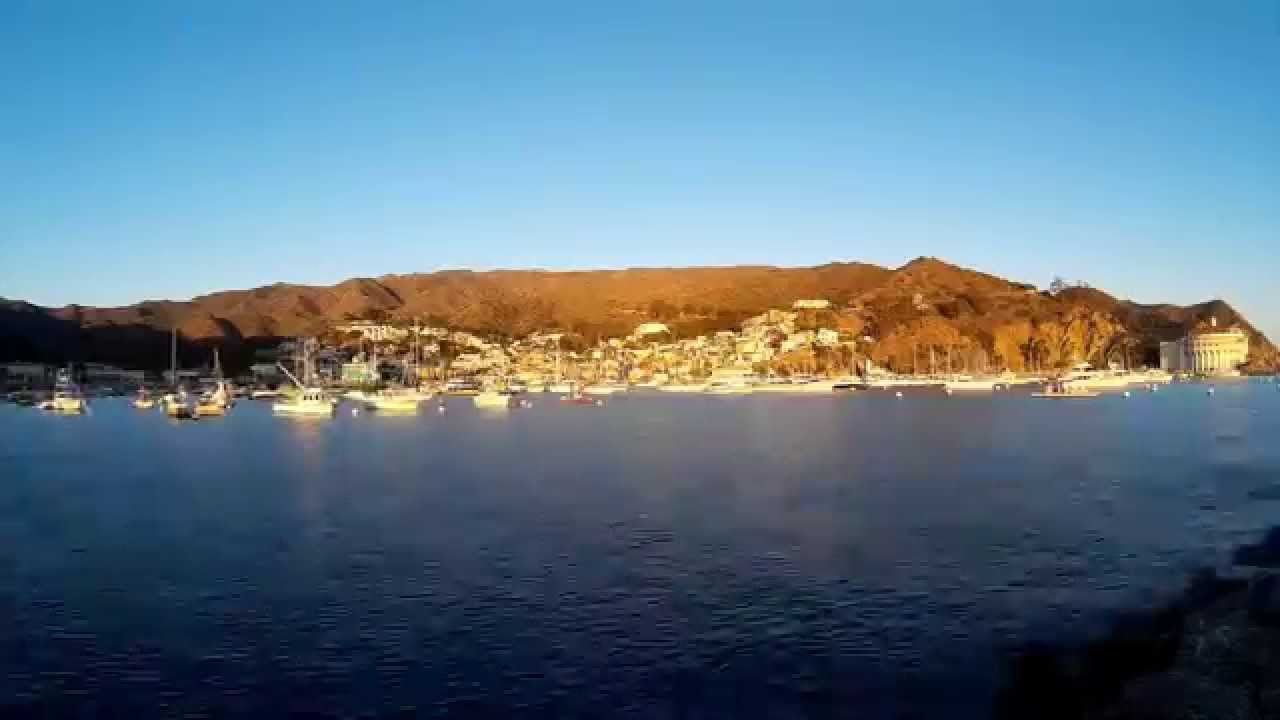 Avalon Harbor Sunrise Time Lapse Video - 44 Minutes in 90 Seconds - Santa Catalina Island, CA