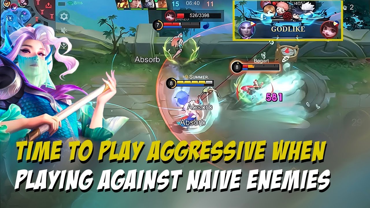 🫣 MY LUO YI ENCOUNTERS NAIVE ENEMIES - MOBILE LEGENDS