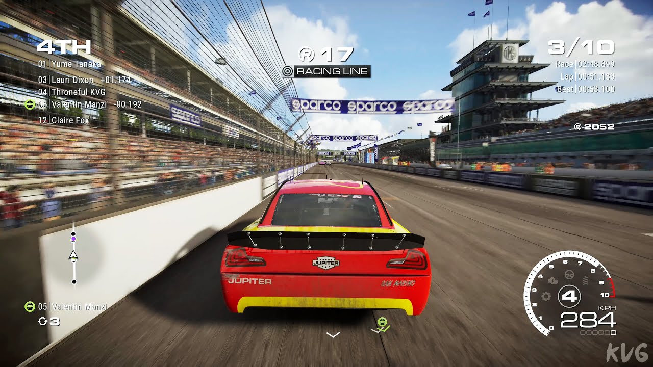 GRID Legends - Indianapolis (Oval Circuit B) - Gameplay (PC UHD) [4K60FPS]