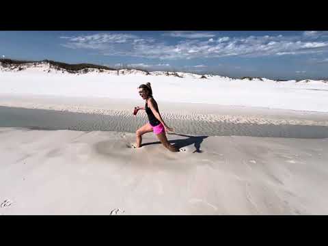 Girl is swallowed by quicksand in Destin, FL!