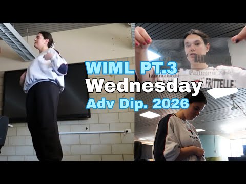 Pt. 3/5 [WEDNESDAY] a WEEK in my Life as an Advanced Diploma of Apparel, Fashion and Textiles 2026