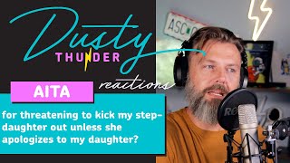 AITA for threatening to kick my stepdaughter out unless she apologizes to my daughter?