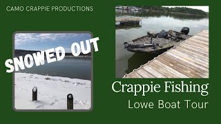 Crappie Lowe Stinger 195 Boat Setup and Tackle Organization