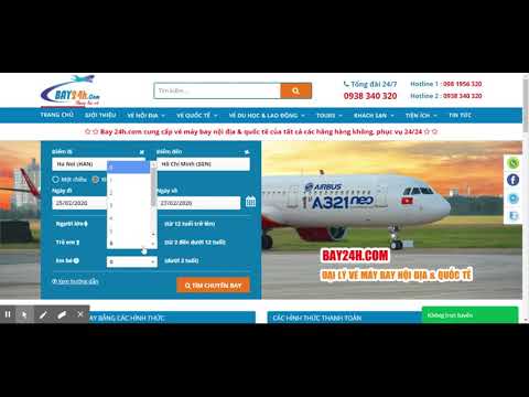 Thiết kế Website bán vé máy bay giá rẻ - WC-AIRBOOK-001