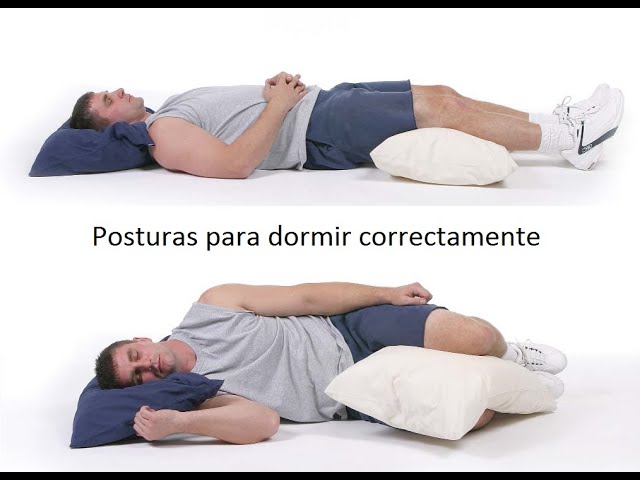 Por qué todos debemos dormir con una almohada entre las rodillas?