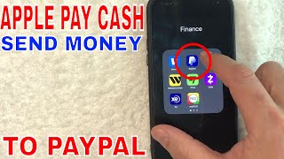 ✅ How To Send Money From Apple Pay Cash To PayPal 🔴