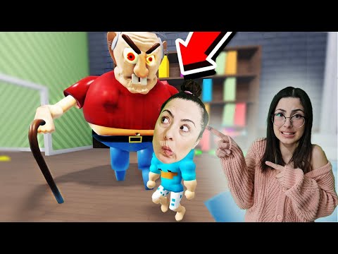 BÜYÜKBABA'DAN KAÇIŞ | BÜYÜKBABAM DELİRDİ | ROBLOX ESCAPE EVIL GRANDPA! | LAL GAMES