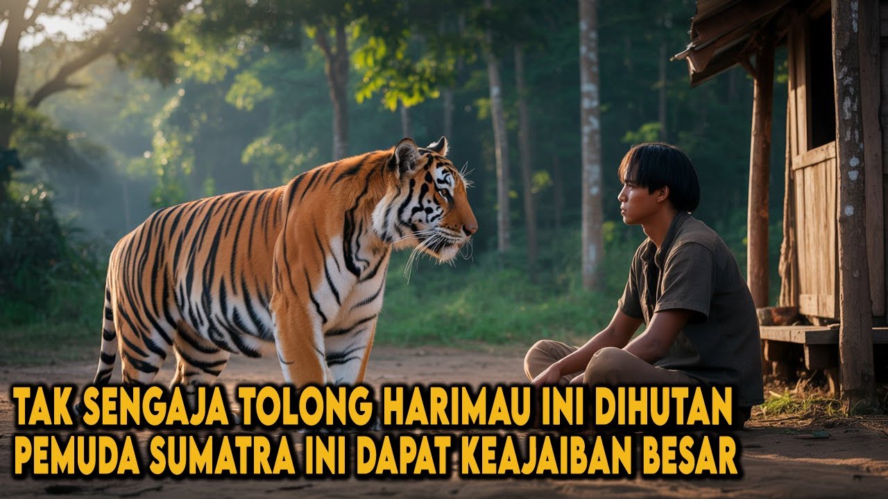 TAK SENGAJA TOLONG HARIMAU INI, PEMUDA MISKIN INI MENDAPAT KEAJAIBAN BESAR HINGGA MERUBAH NASIBNYA