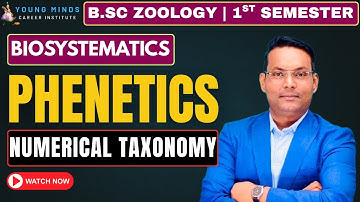 Phenetics | Numerical Taxonomy | B.Sc Zooloy | Semester-1