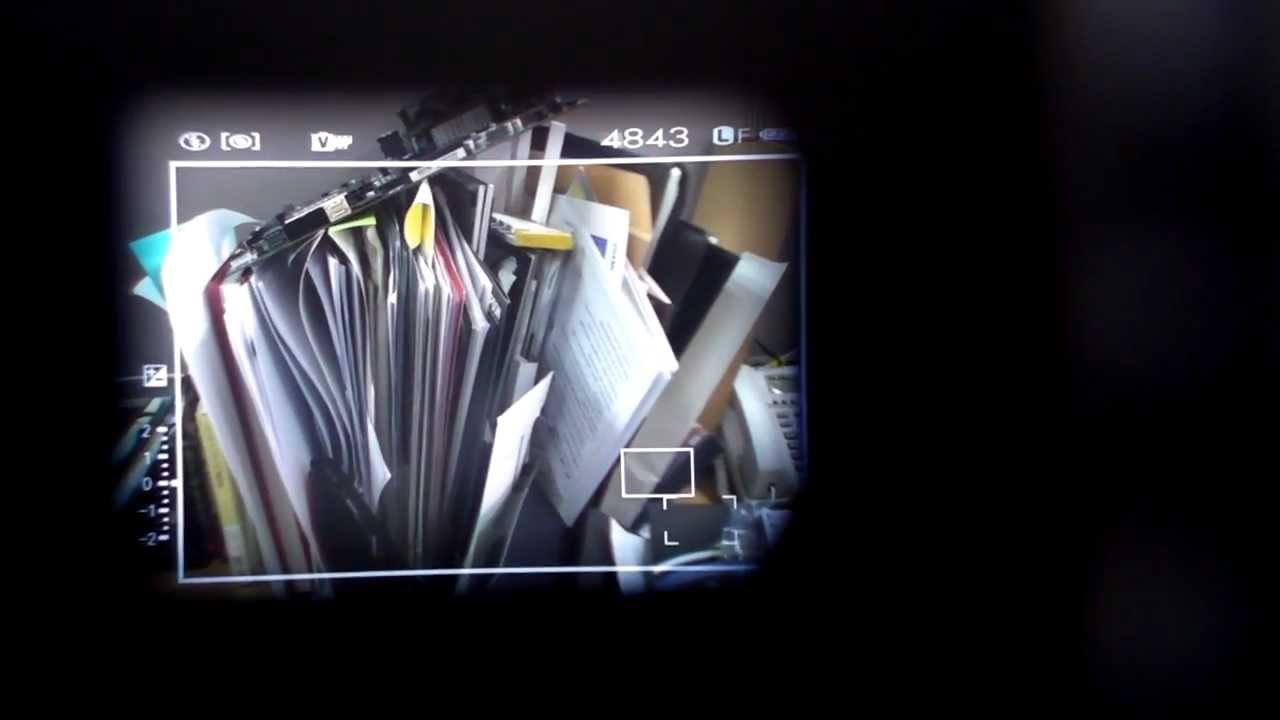 Fujifilm X100S - Hybrid Viewfinder