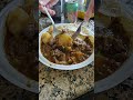 Spice up your meal with this hearty beef stew with potatoes and crispy papad