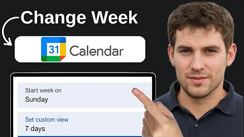 How To Change Week In Google Calendar I 2025 I Step by Step