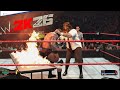 PS5 WWE 2K26 RANDY ORTON vs MANKIND Extreme Rules Match
