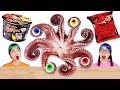 Giant Octopus Spicy Noodle Mukbang 대왕 문어 불마왕 먹방 DONA 도나 