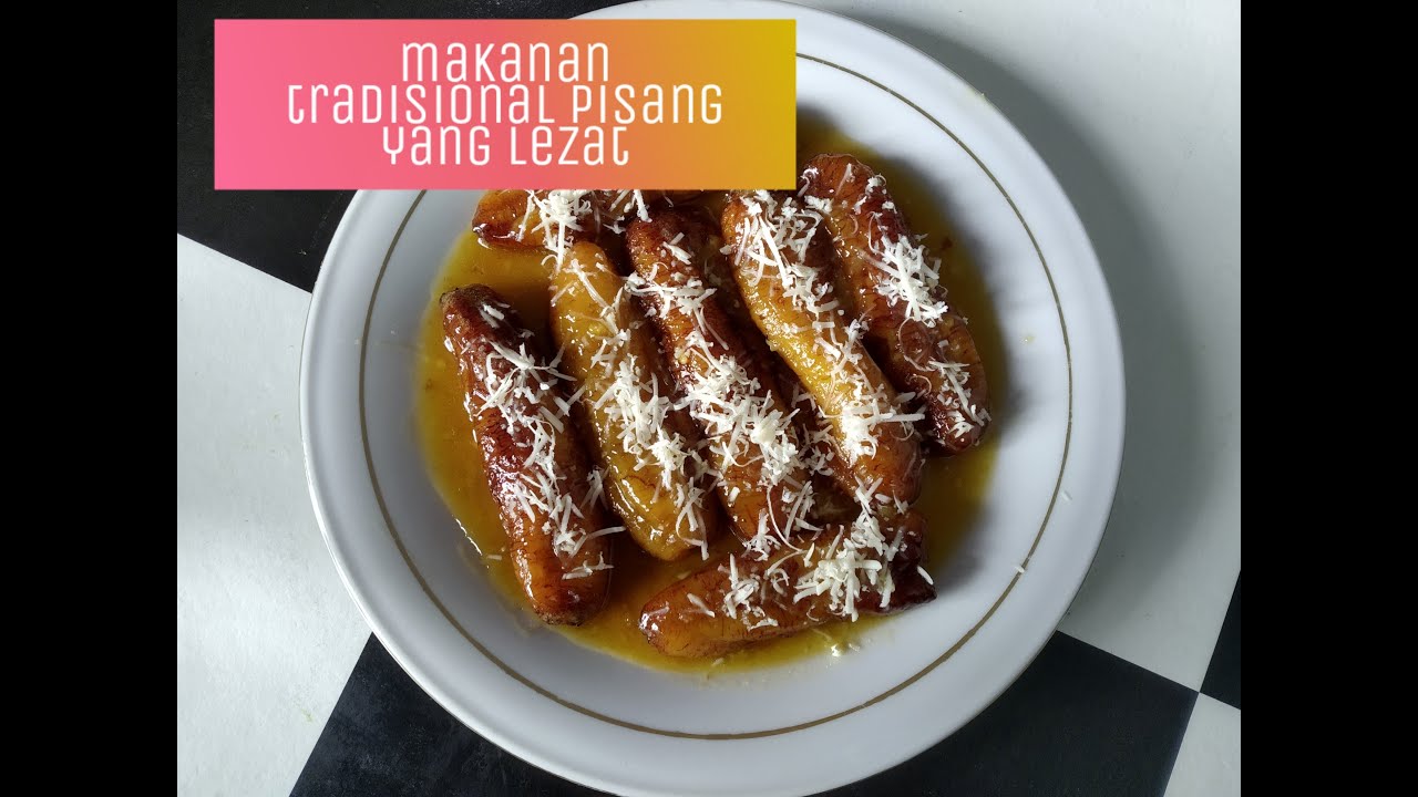 Makanan tradisional dari pisang | gampang banget buatnyaa 