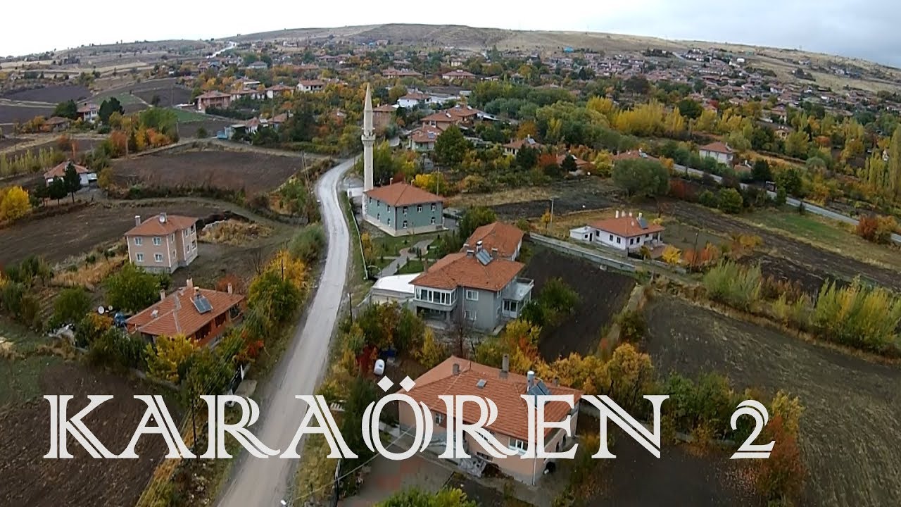 Şabanözü/Karaören Mahallesi Havadan Görüntüleme 2.bölüm  2017