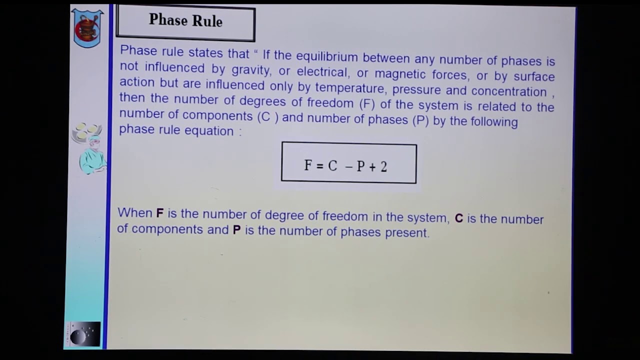 صيدلة فيزيائية سنة اولى صيدلة المحاضرة الاولى