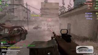 The Mini Gun in action (CoD4 PC)