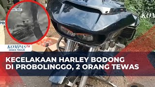 Olah TKP Ulang Laka Harley di Probolinggo Tewaskan Suami-Istri, Polisi: Moge Korban Tak Terdaftar